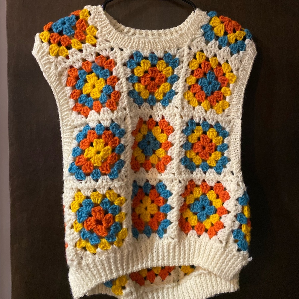 Crochet vest